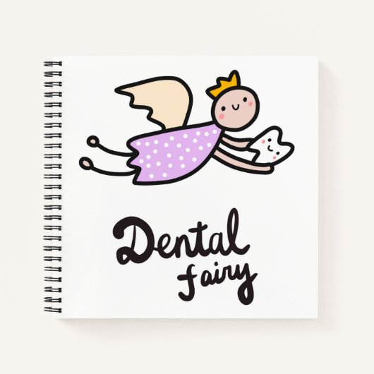 Dental Fairy Notizblock (Vorderseite)