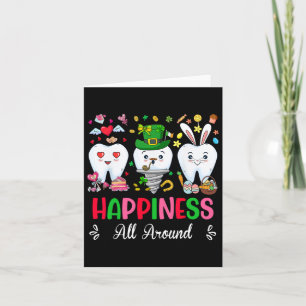 Dental Happy Rund um Valentine St Patrick E Karte