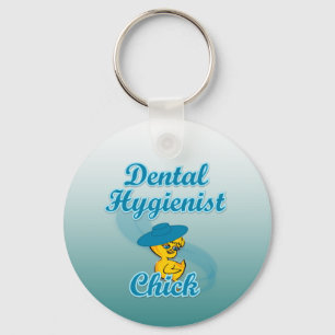 Dental Hygienic Chick #3 Schlüsselanhänger