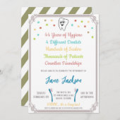 Dental Hygienic Retirement Celebration Einladung (Vorne/Hinten)