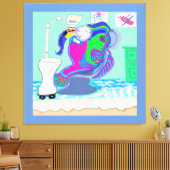 Dental 🦷 Hygienist Leinwanddruck (Insitu (Wohnzimmer))