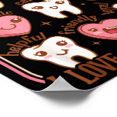 Dental Hygienist Valentine's Day Dentist Squad Too Poster (Ecke)