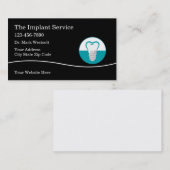 Dental Implant Services  Visitenkarte (Vorne/Hinten)