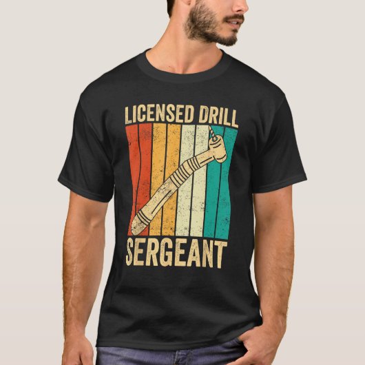 Dental Lab Tech Technician Assistant Licensed Dril T-Shirt (Vorderseite)