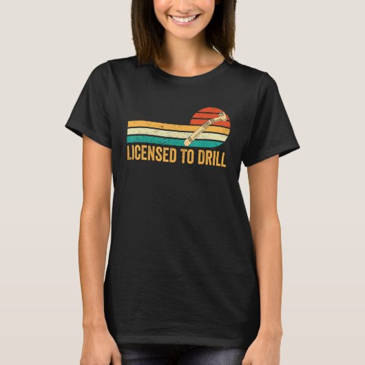 Dental Lab Tech Technician Assistant Licensed To D T-Shirt (Vorderseite)