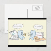 Dental Labrador Card Postkarte (Vorne/Hinten)