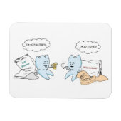 Dental Labrador Magnet (Horizontal)