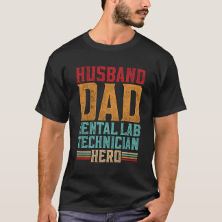 Dental Labrador Tech Husband Vater Zahnarzt Labrad T-Shirt