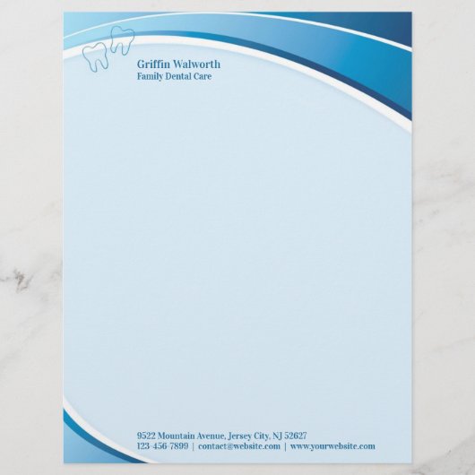 Dental Letterhead Briefkopf (Vorderseite)