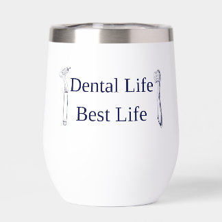 Dental Life Best Life Edelstahl-Weinbecher