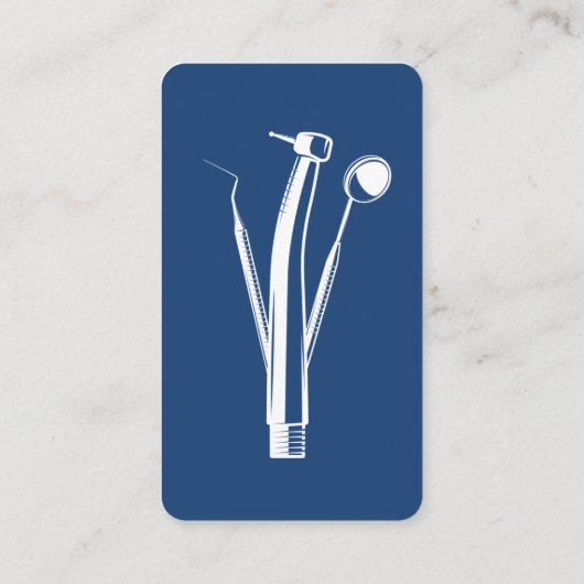 Dental Logo | Dentistry Professional Visitenkarte (Rückseite)