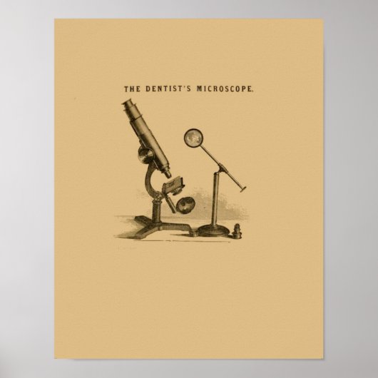 Dental Microscope #4 Print Poster (Vorne)