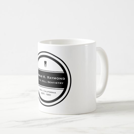 Dental Office Kaffeetasse (VorderseiteRechts)