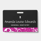 Dental Office Staff Ausweis (Rückseite)