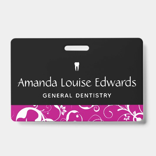 Dental Office Staff Ausweis (Vorderseite)