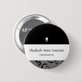 Dental Office Staff Button (Vorne & Hinten)
