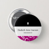 Dental Office Staff Button (Vorne & Hinten)