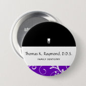 Dental Office Staff Button (Vorne & Hinten)