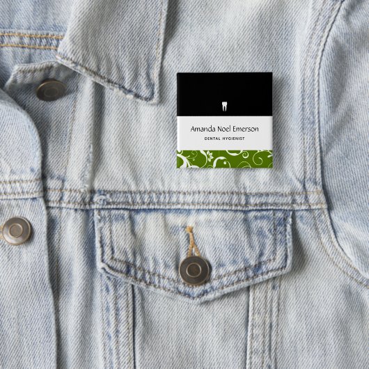 Dental Office Staff Button (Beispiel)