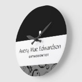Dental Office Staff Große Wanduhr (Winkel)