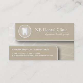 Dental-/Orthopädie-Visitenkarten Terminkarte