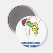 Dental Practice Werbegeschenke Magnet (Vorderseite/Rückseite)