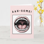 Dental School Grad Karte (Gelbe Blume)