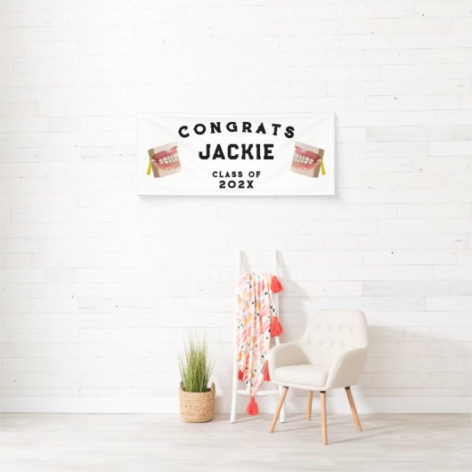 Dental School Graduation Party Banner (Insitu)
