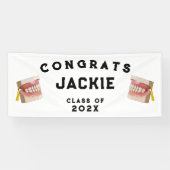 Dental School Graduation Party Banner (Horizontal)