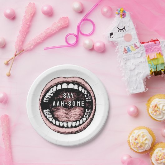 Dental School Graduation Party Paper Dinner Napkin Pappteller (Party)