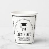Dental School Graduation Party Personalisiert Pappbecher (Vorderseite)