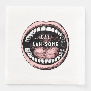 Dental School Graduation Party Serviette