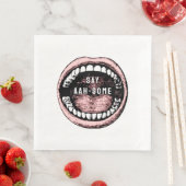 Dental School Graduation Party Serviette (Beispiel)