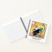 Dental Spaß Spiral Notebook Notizblock (Innenseite)