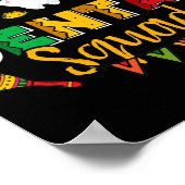 Dental Squad Cinco De Mayo Tooth Mexican Sombrero Poster (Ecke)