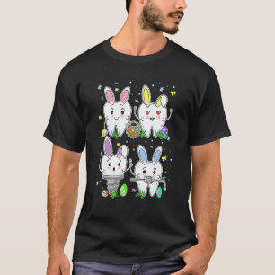 Dental Squad Dental Life Niedlich Bunny Funny Toot T-Shirt