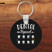 Dental Squad Dentist Dental Student Schlüsselanhänger (Vorderseite)