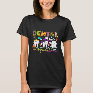 Dental Squad Dentist Hexenmeister Halloween Crew C T-Shirt