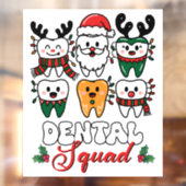 Dental Squad Fensteraufkleber (Blatt 2)