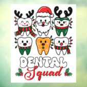 Dental Squad Fensteraufkleber (Blatt 3)