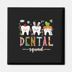 Dental Squad Ostertag Fun Tooth Dental Istant de D Magnet