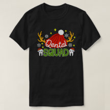 Dental Squad Santa Tooth Dental Assistant Xmas