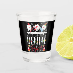 Dental Squad Teeth Toothbrush Schnapsglas