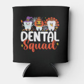 Dental Squad Tooth Dentist Erntedank Halloween Dosenkühler (Vorderseite)