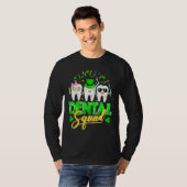 Dental Squad Tooth Leprechaun Hat Funny St Patrick T-Shirt (Vorne ganz)