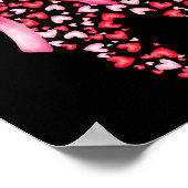 Dental Squad Valentines Cute Heart Teeth Dental Hy Poster (Ecke)