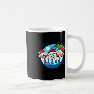 Dental Squad Weihnachten im Juli Tropischer Strand Kaffeetasse