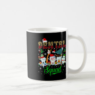 Dental Squad Weihnachten Santa Rentier Elf Dental Kaffeetasse