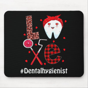 Dental Squad Zahnarzt Frohen Valentinstag Dental I Mousepad