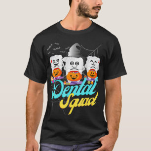 Dental Squad Zahnarzt Halloween Kostüm gruseliger T-Shirt